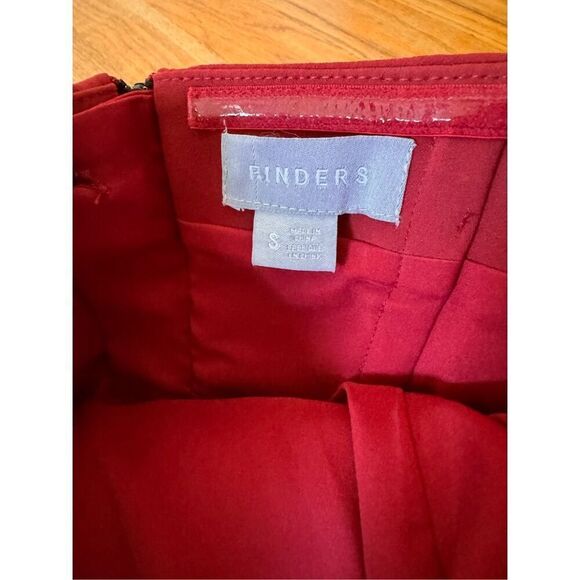 Finders Keepers Lucie Wine Red Midi Dress Size S - Picture 10 of 15